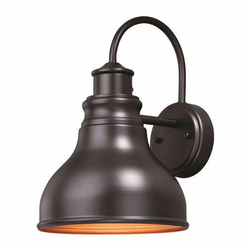 Vaxcel Delano 9" Outdoor Wall Light - Outer Oil Burnished Bronze - T0316