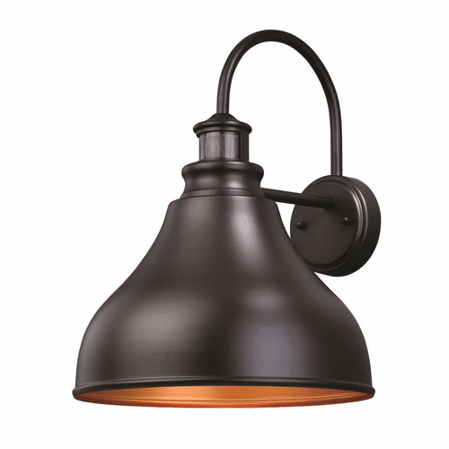 Vaxcel Delano Dualux 13" Outdoor Wall Light - Oil Burnished Bronze - T0258