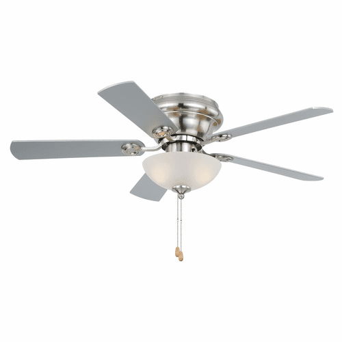 Vaxcel Expo 42" Flushmount Ceiling Fan - Satin Nickel - F0023