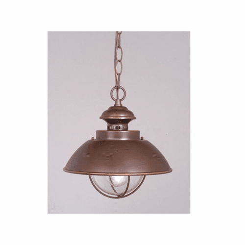 Vaxcel Harwich 10" Outdoor Pendant - Burnished Bronze - OD21506BBZ