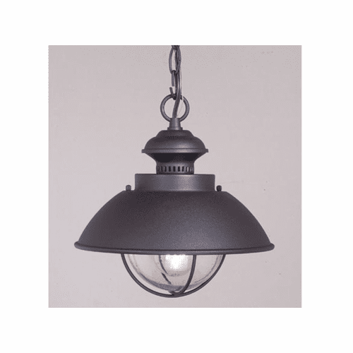 Vaxcel Harwich 10" Outdoor Pendant - Textured Black - OD21506TB