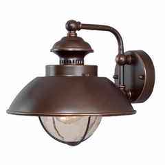 Vaxcel Harwich 10" Outdoor Wall Light - Burnished Bronze - OW21501BBZ