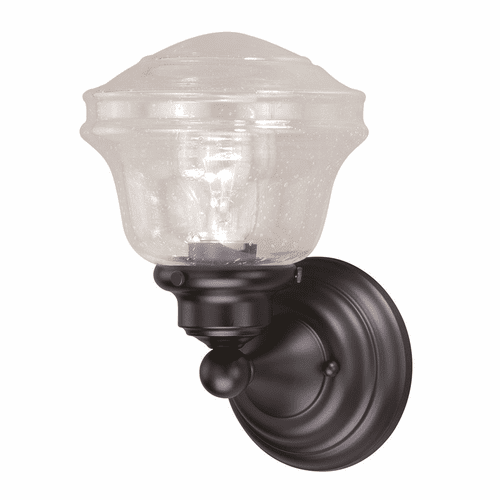 Vaxcel Huntley 1-LT Vanity Light - Oil Rubbed Bronze - W0188