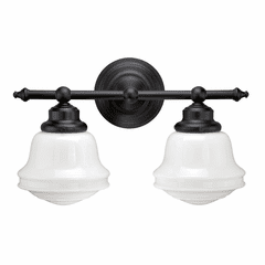 Vaxcel Huntley 2-LT Vanity Light - Oil Rubbed Bronze - W0168