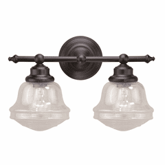 Vaxcel Huntley 2-LT Vanity Light - Oil Rubbed Bronze - W0189