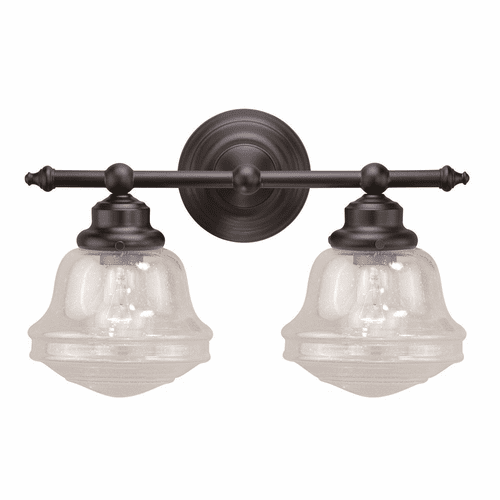 Vaxcel Huntley 2-LT Vanity Light - Oil Rubbed Bronze - W0189