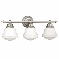 Vaxcel Huntley 3-LT Vanity Light - Satin Nickel - W0171 Vaxcel Huntley 3-LT Vanity Light - Satin Nickel - W0171