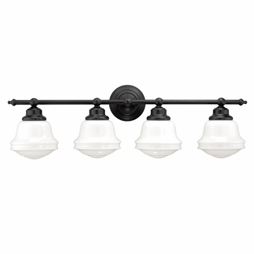 Vaxcel Huntley 4-LT Vanity Light - Oil Rubbed Bronze - W0172