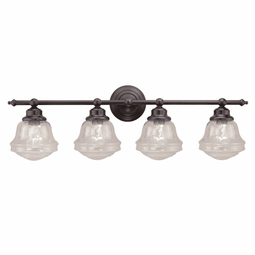 Vaxcel Huntley 4-LT Vanity Light - Oil Rubbed Bronze - W0191