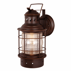 Vaxcel Hyannis 8" Outdoor Wall Light - Burnished Bronze - OW37081BBZ