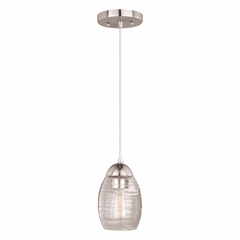 Vaxcel Isley Mini Pendant - Satin Nickel - P0271 Vaxcel Isley Mini Pendant - Satin Nickel - P0271