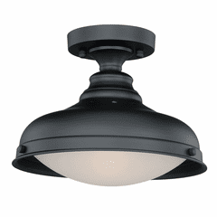 Vaxcel Keenan 1-LT Semi-Flush Mount - Oil Rubbed Bronze - C0113