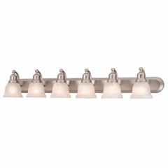 Vaxcel Lasalle 6-LT Vanity Light - Brushed Nickel - LS-VLD106BN