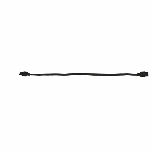 Vaxcel LED Instalux Low Profile Under Cabinet 4" Linking Cable - Black - X0023