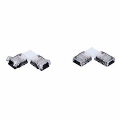 Vaxcel LED Instalux Tape Light "L" Snap Connector - White - X0113