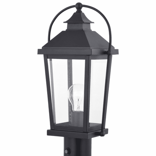 Vaxcel Lexington 1-LT Black Outdoor Post Lamp - Textured Black - T0550
