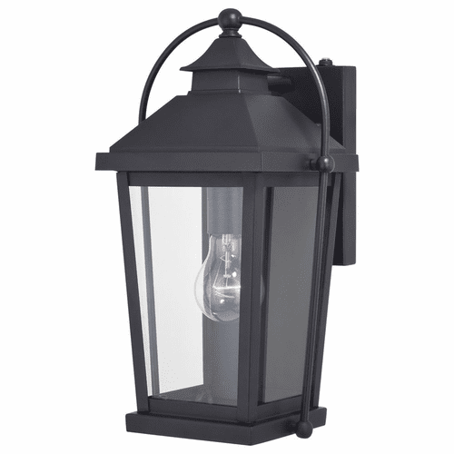 Vaxcel Lexington 1-LT Outdoor Wall Lantern - Textured Black - T0540