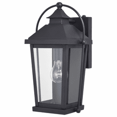 Vaxcel Lexington 1-LT Outdoor Wall Lantern - Textured Black - T0540