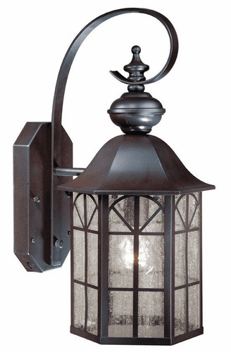 Vaxcel Lighting Tudor Motion Sensor with Photocell and Timer Outdoor Wall Sconce - VX-SR53129OR