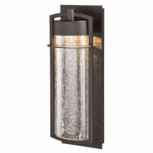 Vaxcel Logan 5-1/2" Outdoor LED Wall Light - Carbon Bronze - T0376