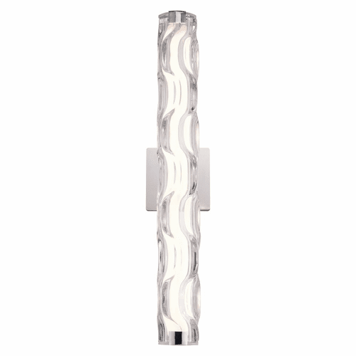 Vaxcel Marseille 24 in. LED Chrome Bath Bar Bathroom Vanity Light - W0359