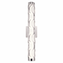 Vaxcel Marseille 24 in. LED Chrome Bath Bar Bathroom Vanity Light - W0359