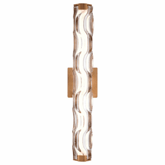 Vaxcel Marseille 24 in. LED Natural Brass Bath Bar Bathroom Vanity Light - W0360