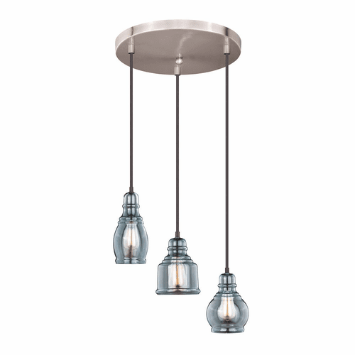 Vaxcel Mille 3-LT Assorted Mini Pendants - Oil Rubbed Bronze - P0250