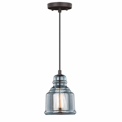 Vaxcel Mille 7"H Mini Pendant - Oil Rubbed Bronze - P0248