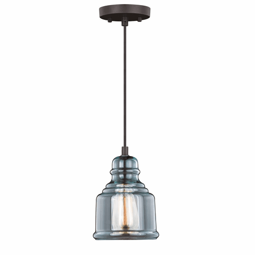 Vaxcel Mille 7"H Mini Pendant - Oil Rubbed Bronze - P0248