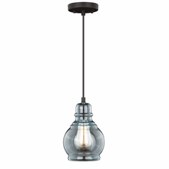Vaxcel Mille 8"H Mini Pendant - Oil Rubbed Bronze - P0246