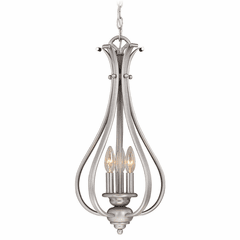 Vaxcel Monrovia 3-LT Pendant - Brushed Nickel - PD35459BN