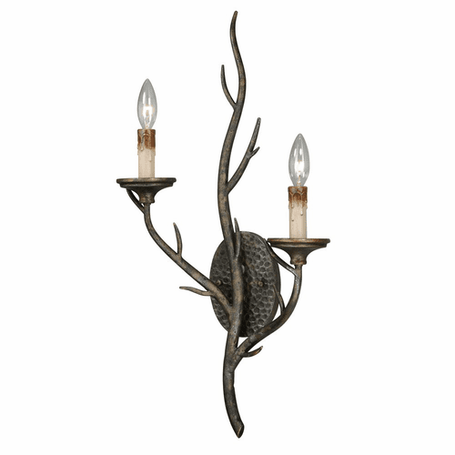 Vaxcel Monterey 2-LT Wall Light - Autumn Patina - W0075