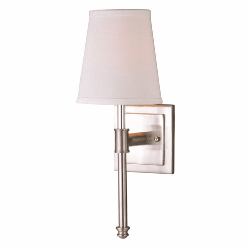 Vaxcel Ritz 1-LT Vanity Light - Satin Nickel - W0247