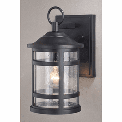 Vaxcel Southport 6.5" Outdoor Wall Light - Matte Black - T0523 Vaxcel Southport 6.5" Outdoor Wall Light - Matte Black - T0523