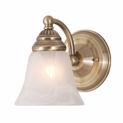 Vaxcel Standford 1-LT Wall Light - Antique Brass - WL35121A Vaxcel Standford 1-LT Wall Light - Antique Brass - WL35121A