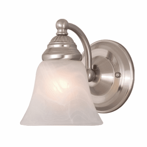 Vaxcel Standford 1-LT Wall Light - Brushed Nickel - WL35121BN