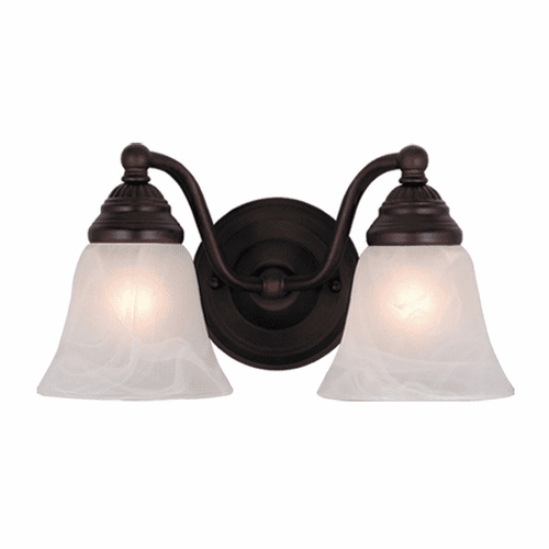 Vaxcel Standford 2-LT Vanity Light - Oil Burnished Bronze - VL35122OBB