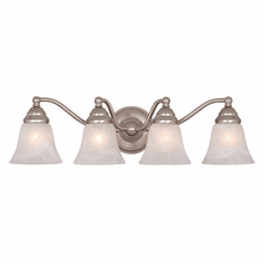 Vaxcel Standford 4-LT Vanity Light - Brushed Nickel - VL35124BN