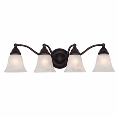 Vaxcel Standford 4-LT Vanity Light - Oil Burnished Bronze - VL35124OBB