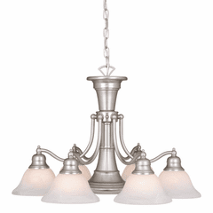 Vaxcel Standford 7-LT Chandelier - Brushed Nickel - CH30307BN