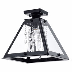 Vaxcel Tremont 12.5" Urban Loft Semi Flush Mount - Oil Rubbed Bronze - C0240