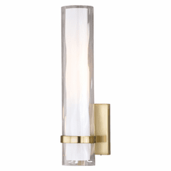Vaxcel Vilo 1-LT Wall Light - Golden Brass - W0309