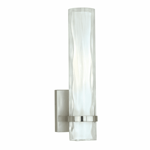 Vaxcel Vilo 1-LT Wall Light - Satin Nickel - W0049