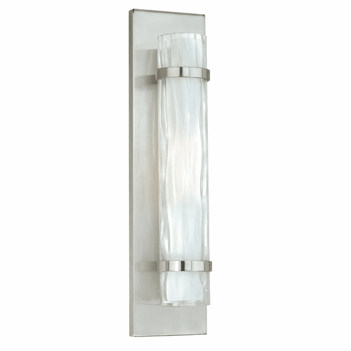 Vaxcel Vilo 1-LT Wall Sconce - Satin Nickel - W0048