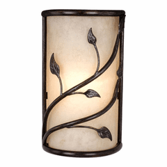 Vaxcel Vine 10" Wall Sconce - Oil Shale - WS38865OL Vaxcel Vine 10" Wall Sconce - Oil Shale - WS38865OL
