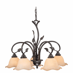 Vaxcel Vine 5-LT Chandelier - Oil Shale - CH38805OL Vaxcel Vine 5-LT Chandelier - Oil Shale - CH38805OL