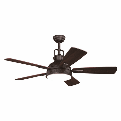 Vaxcel Walton LED 52" Ceiling Fan - Gold Stone - F0060