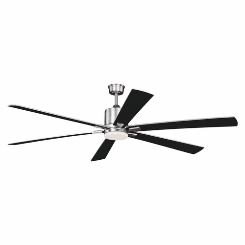 Vaxcel Wheelock 60" Indoor Ceiling Fan - Satin Nickel - F0078