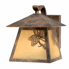 Vaxcel Whitebark 7" Outdoor Wall Light - Olde World Patina - OW50573OA